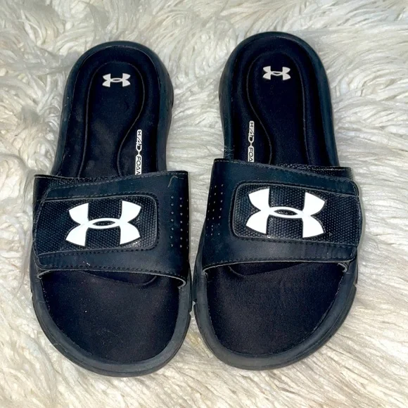 Under Armour Shoes Under Armour 4d Foam Slides Youth Black